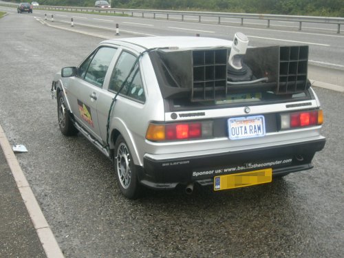 VW Delorean Time Machine on A30