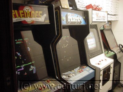 A small selection of my own personal collection of arcade machines